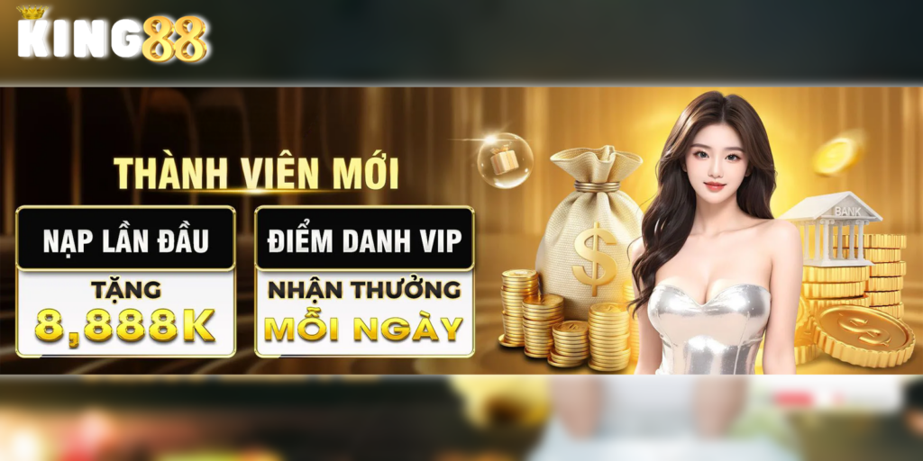 Nạp đầu nhận thưởng cao tại king88