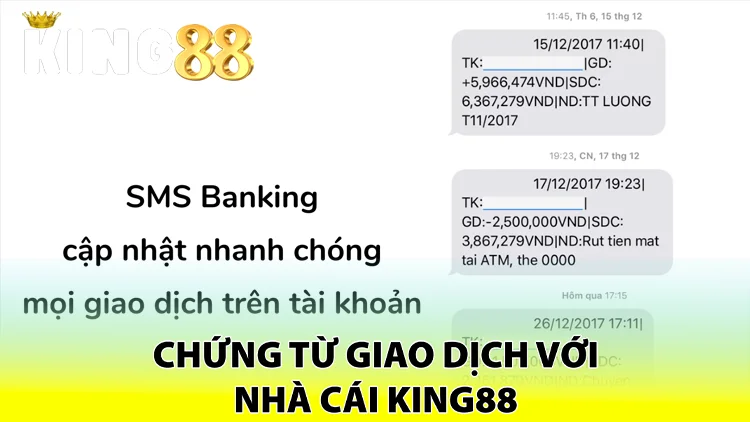 chứng từ giao dịch